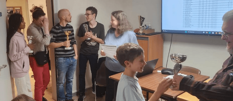 Remise des prix organisée par Colmar Échecs